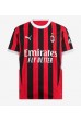 AC Milan Alvaro Morata #7 Fotballdrakt Hjemme Klær 2024-25 Korte ermer